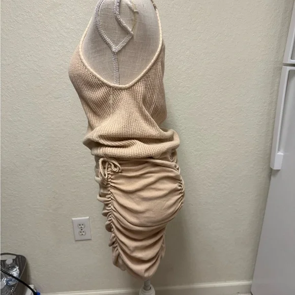 FREE PEOPLE One Thermal Mini Dress Size Large - Picture 5 of 16